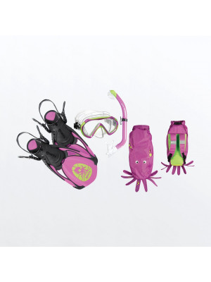 Kit de Mergulho Mares Sea Friends Infantil - Roxo