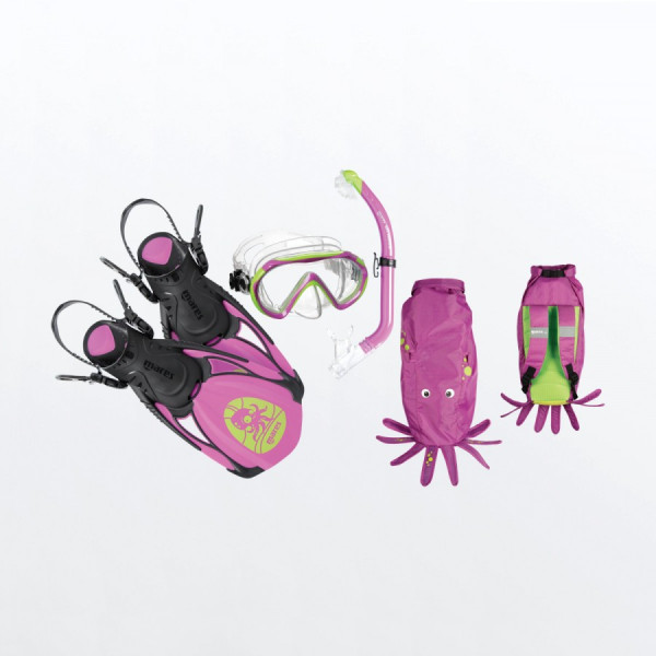 Kit de Mergulho Mares Sea Friends Infantil - Roxo