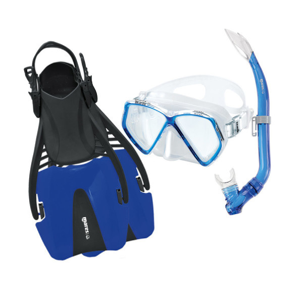 Kit de Mergulho Mares Coral Pirate Infantil - Azul