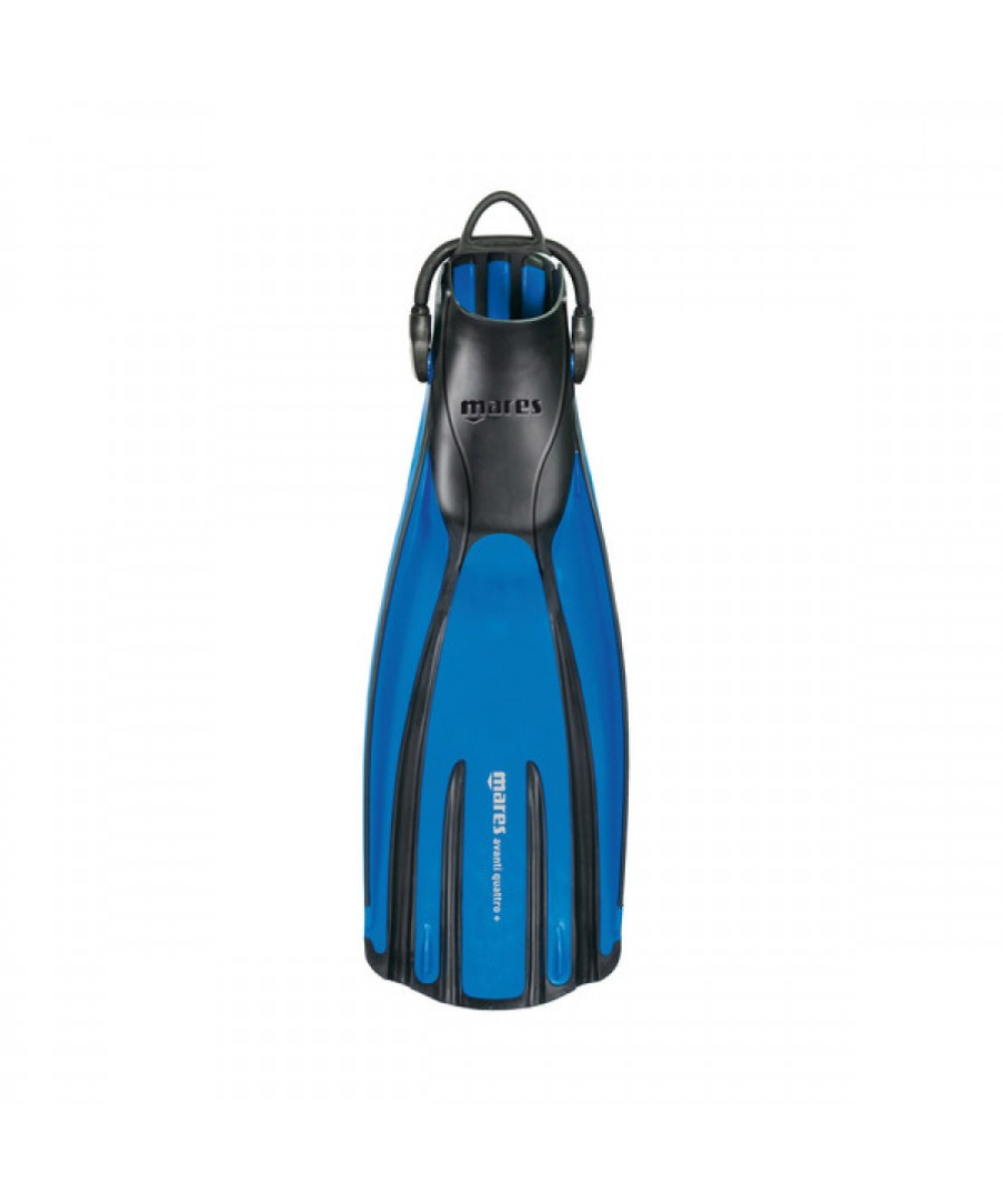 Mares Palmes Avanti Quattro Plus Avec Sangle - Bleues Taille S Unisexe Pour Plongée