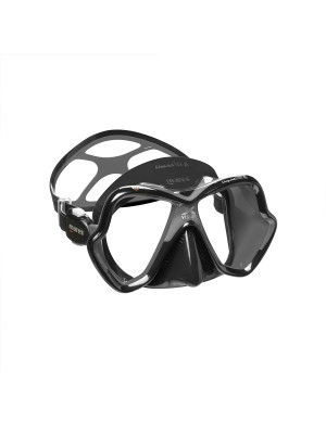 Máscara de Mergulho Mares X-Vision Ultra Liquidskin -Preto e Cinza