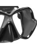 Máscara de Mergulho Mares X-Vision Ultra Liquidskin -Preto e Cinza