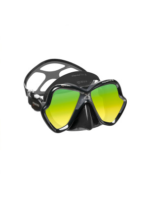 Máscara de Mergulho Mares X-Vision Ultra Liquidskin - Verde Espelhado