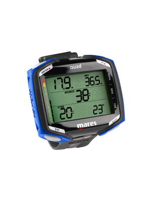 Computador de Mergulho Mares Quad - Azul