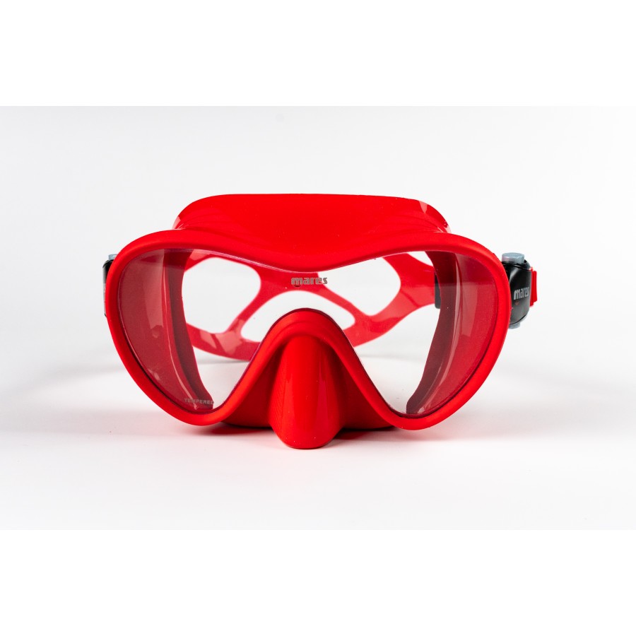 Máscara de Mergulho Mares Tropical - Vermelha Snorkeling
