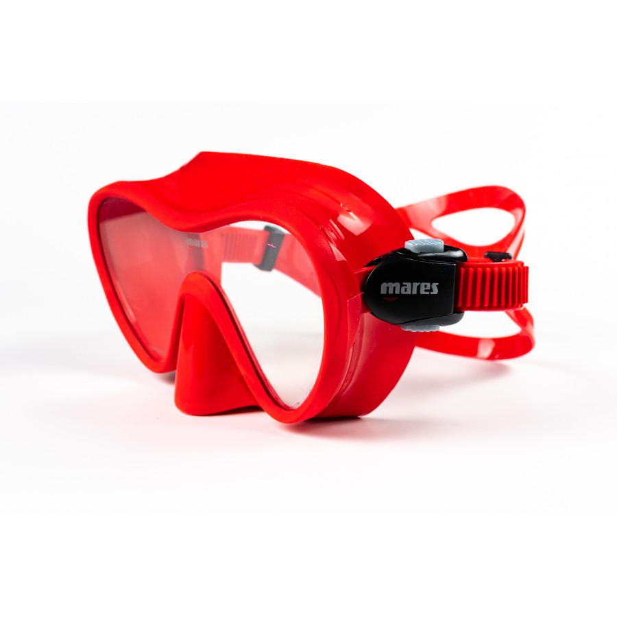 Máscara de Mergulho Mares Tropical - Vermelha Snorkeling