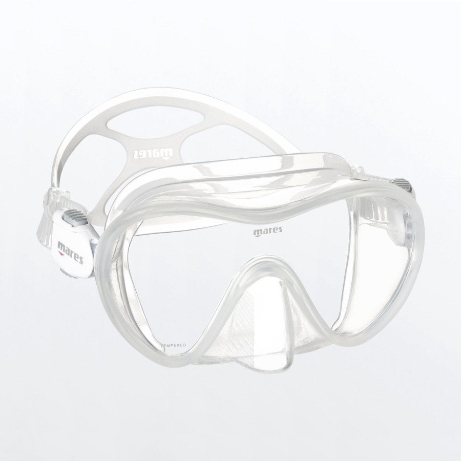 Máscara de Mergulho Mares Tropical - Transparente Snorkeling