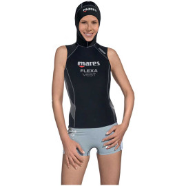 Colete de Neoprene com Capuz Mares Flexa - Feminino