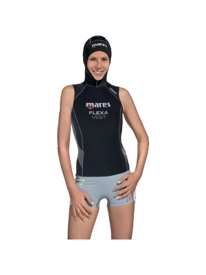 Colete de Neoprene com Capuz Mares Flexa - Feminino