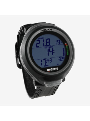 Computador de Mergulho Mares Puck 4 - Preto