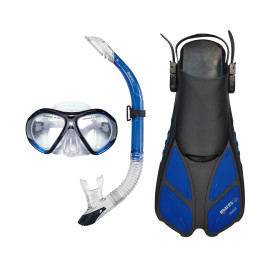 Kit de Mergulho Mares ABC - Azul