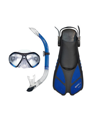 Kit de Mergulho Mares ABC - Azul