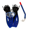 Kit de Mergulho Mares Sharky Jr - Azul