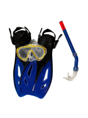 Kit de Mergulho Mares Sharky Jr - Amarelo