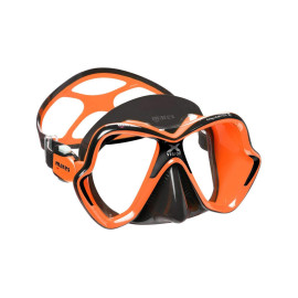 Máscara de Mergulho Mares X-Vision Ultra Liquidskin - Laranja