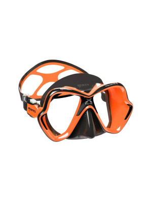 Máscara de Mergulho Mares X-Vision Ultra Liquidskin - Laranja