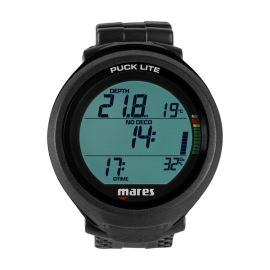 Computador de Mergulho Mares Puck Lite - Preto