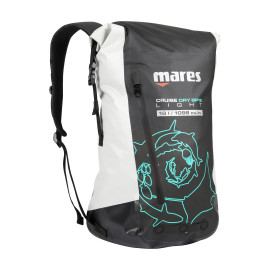 Mochila Mares Cruise Dry BP18 - Light - Preta e Aqua