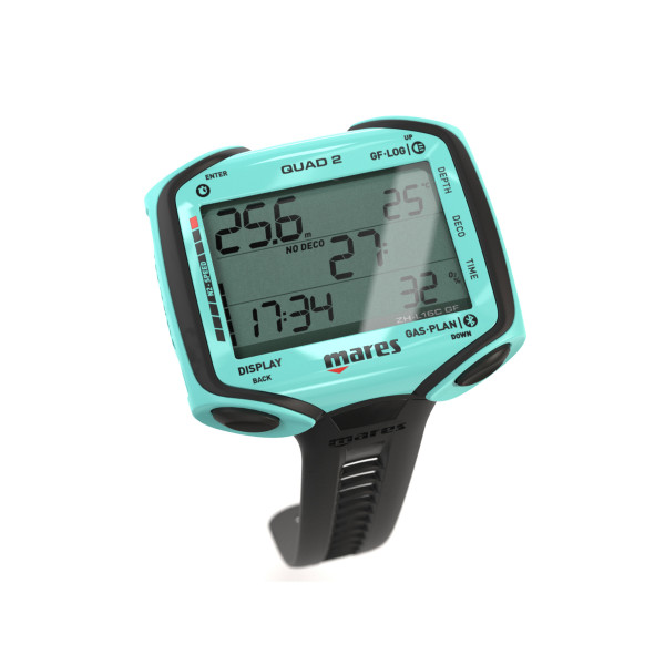 Computador de Mergulho Mares Quad 2 - Aqua