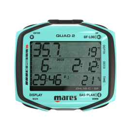 Computador de Mergulho Mares Quad 2 - Aqua
