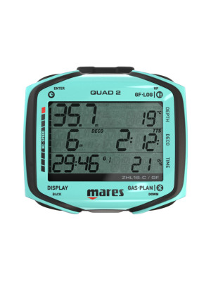 Computador de Mergulho Mares Quad 2 - Aqua