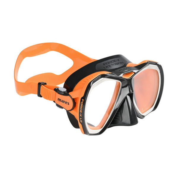 Máscara de Mergulho Mares Force-X Liquidiskin - Laranja Máscara de Mergulho Mares Force-X Liquidiskin - Laranja