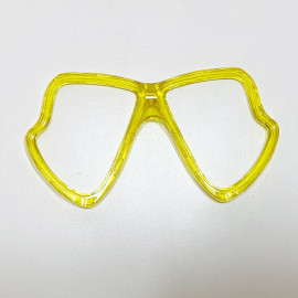 Aro Frame Máscara X-Vision - Amarelo